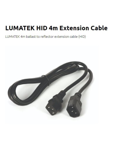Cable Extension Lumatek HID 4m