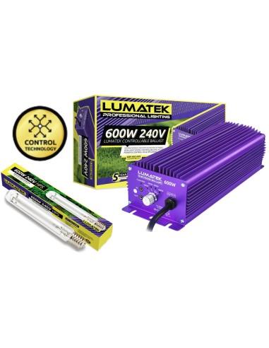 Kit Lumatek 240v HPS 600W + Lamp 20K