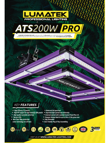 Lumatek ATS 200W PRO LED 2.5