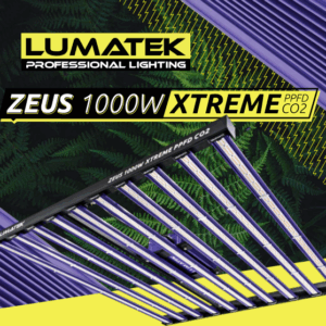 LUMATEK ZEUS LED 1000W XTREME PPFD CO2 2.9